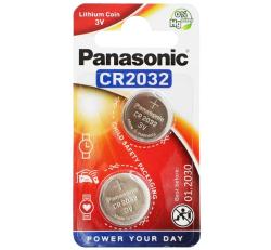 Panasonic gombelem (CR2032, 3V, lítium) 2db/csomag