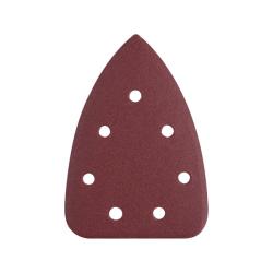Extol premium delta csiszolópapír, lyukas klt. 10db, 100×140 mm; 7 db lyukkal, P60, 8891844 csiszoló