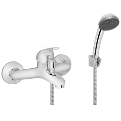 Invena Mitris kádtöltő csaptelep zuhanyszettel (INV_BW-79-KPL)