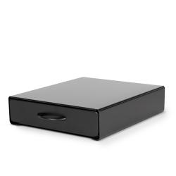 Bewello fém kávékapszula tartó 20db-os, matt fekete (BW1000B)