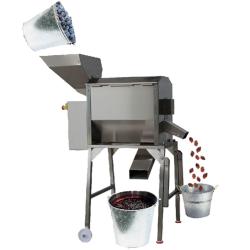 Gyümölcsmagozó gumilapátos inox kivehető rostás (14729)