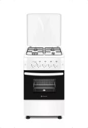 NOVACOOK PB-gáz üzemű gáztűzhely 4 égős 50x55 fehér (F5S40G2W)