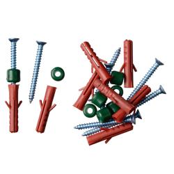 Nature rögzítő szett fali ollósfuttató rácsokhoz 8db/csom (6040790)