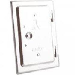 Kéményajtó 120x180 mm fehér merevített (13487)