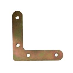 Ablakszegletvas  80 x 80 / 1 mm sárga horgany (ET) (3254052)