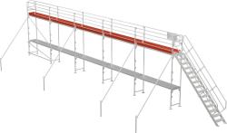 Krause Stabilo jégmentesítő állvány rendszer, 15 m dobogó (970077)