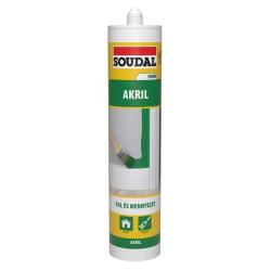 SOUDAL akril tömítő 280 ml, fehér (8912969)