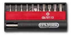 Ceta Form Bit készlet  11 részes 1/4