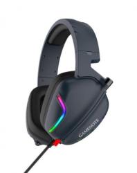 Havit Gamenote 9 USB 7.1 RGB gamer fejhallgató, fekete(H-2019U)