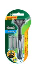 Wilkinson Xtreme3 Hybrid férfi borotva készülék + 5 betét (UWKM04)