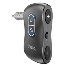 HOCO E73 PRO bluetooth FM transmitter 3.5mm jack aljzat (v5.0, mikrofon, microSD kártyaolvasó + Type