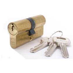 Elzett zárbetét  751 30/30mm fúrásvédett 3 db réz kulccsal (3286680)