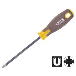 Extol Premium csavarhúzó, PZ, CV., mágneses, SUPERGRIP markolat; PZ3×150mm (8819278)