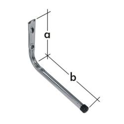 Velano Garázskampó egyágú 170 x 250 mm (3214201)