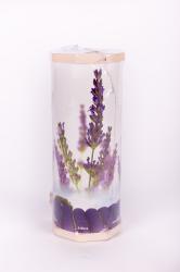 Ruhazsák vágókéssel vastag 55 m Rollbox levendula mintás