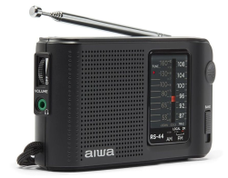 Aiwa RS-44 klasszikus hordozható, modern funkciókkal ellátott rádió  (13188)