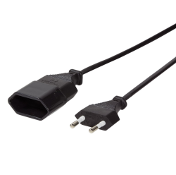 Logilink CP122 Tápkábel hosszabbító, CEE 7/16, 1 m