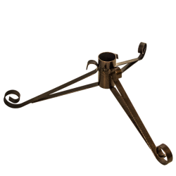 Karácsonyfa-Talp fém bronz d=5,5 cm (8921802)