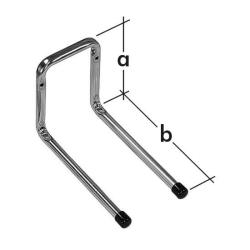 Velano Garázskampó kétágú 120 x 180 mm (3214205)