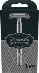 Wilkinson Classic Prémium férfi borotva készülék + 5db penge (UWKS02)