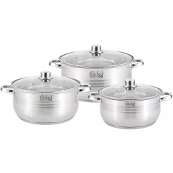 Perfect Home rozsdamentes edénykészlet 3 részes (28301)