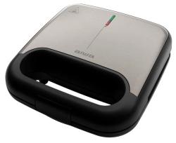 Aiwa ASM-750 szendvics és grillsütő, 1500W, inox (15263)