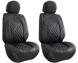 Prémium 3D Műbőr 2db-os üléshuzat - Légzsákos - Légáteresztő