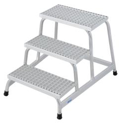 Krause Stabilo szerelődobogó rácsos lépcsőfokkal 1x3 (805331)