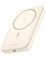 UGREEN 10000mAh mágneses vezeték nélküli powerbank, bézs PB561 (25208)