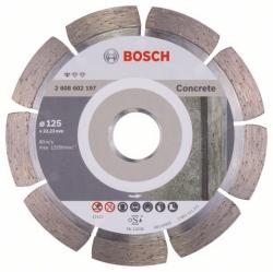 Bosch Standard for concrete gyémánt darabolótárcsa Beton, 125-22,23 (2608602197)