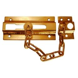 SB biztonsági ajtólánc rezezett szögletes 85mm (3961213)