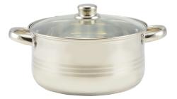 Bachmayer & Co inox lábas 4,5 L, rozsdamentes lábas (MB-2923/4,5)