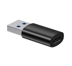 Baseus INGENUITY adapter (USB - Type-C aljzat, OTG, adatátvitel és töltés) FEKETEZJJQ000101