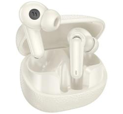 HOCO EQ23 bluetooth fülhallgató SZTEREO (v5.4, TWS, mikrofon + töltőtok) KRÉMEQ23_W