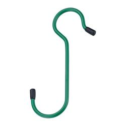 S-Horog d=5 mm zöld PVC bevonattal (ET) (3139611)