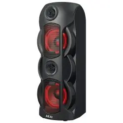 AKAI aktív hordozható Bluetooth hangszóró, 60W (PARTY SPEAKER 370)