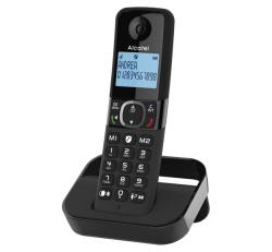 Alcatel F860 telefon készülék (vezeték nélküli, kijelző, DECT) FEKETEF860_B