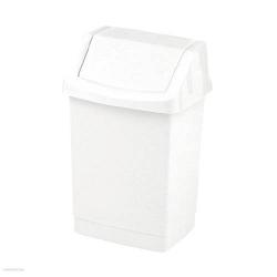 Curver Click-It billenő fedeles szemetes 25L fehér (154791)