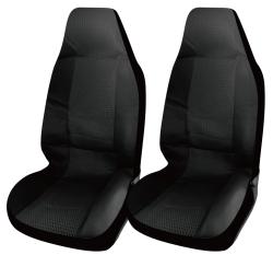 2db-os Személy és teherautó üléshuzat / fekete mintás 8060TT