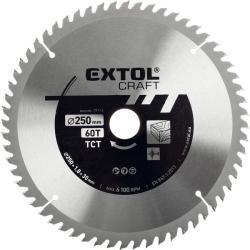 Extol Craft keményfémlapkás körfűrészlap 250x30 mm (19113)