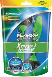 Wilkinson XTREME3 Duo Comfort 4 db-os eldobható borotva (UWEB20)