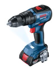 Bosch GSB 18V-50 akkus ütvefúró-csavarozógép tartozékokkal, gyorstöltővel (06019H5103)