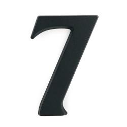 SB alumínium házszám 7 matt fekete 10cm (3970197)