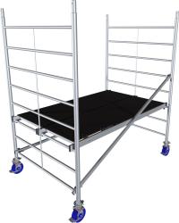 Krause Monto ProTec XXL System széles alumínium gurulóállvány, 2,9 m (945105)