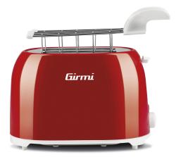 Girmi TP10 kenyérpirító 750W, piros (13301)