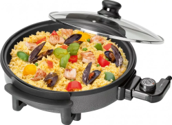 Clatronic PP 3401 party főzőedény fekete, 32 cm
