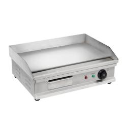 Home plancha elektromos acél sütőlap, olajgyűjtővel 3000W (HGAG30)