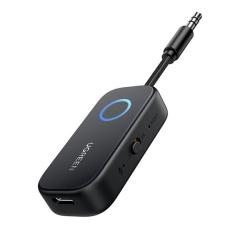 Ugreen CM672 bluetooth audió adapter (v5.2, 3.5mm jack, TX/RX funkció) FEKETE