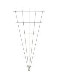 NATURE metál futtató V-alakú, zöld 145cm x 5/75cm (6040740)