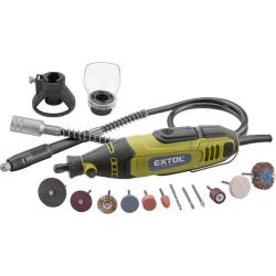 Extol Craft mini köszörű és fúrógép készlet, 135W (404117)